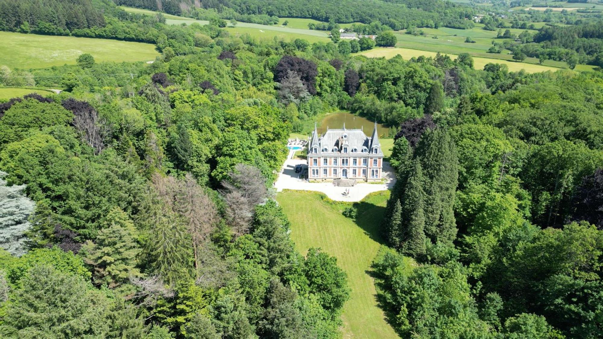 Chateau De Clinzeau Saint-Leger-de-Fougeret 外观 照片